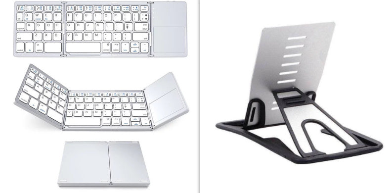 Zusammenklappbares Mini-Tastatur-Tablet